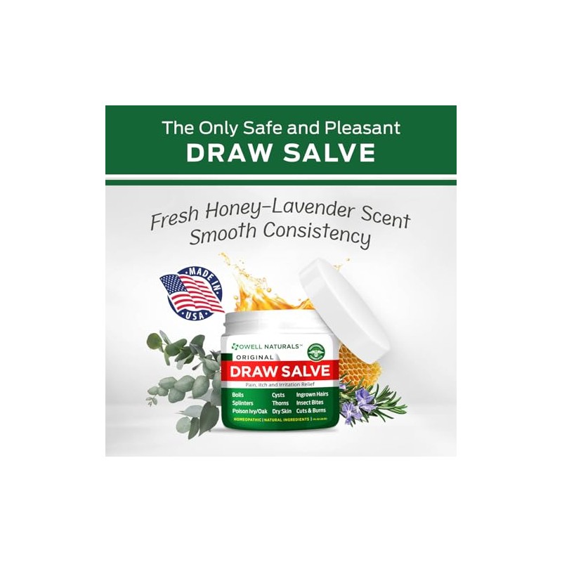 Pomada de salvia Amish Origins, 2 onzas
