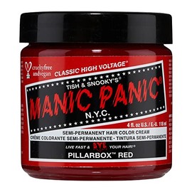 Manic Panic - Pillar Box Red Cream Hair Color - 4 oz. by Thinkpichaidai