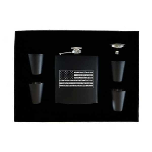 Rogue River Tactical Pledge of Allegiance USA American Flag Stainless