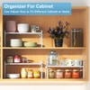 15.5 to 25.5 Inch Kitchen Cabinet Shelf Organizers, Adjustable Kitchen