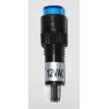 Unbranded/Generic Panel Mount Round Mini LED 8 mm 12 V