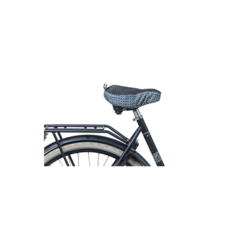 Basil Unisex - Adult Boheme Saddle Cover, Steel, One Size