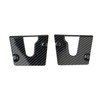 Fewshaw Carbon Fiber Style Door Lock Cover Buckle Protection Decor