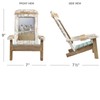 EXCELLO GLOBAL PRODUCTS Beach Chair Photo Frame: Holds 4x6 Vertical