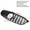 GTR Style Front Bumper Grill Grille for Mercedes W205 C250