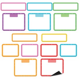 15 Pcs Magnetic Write Wipe Paper Organization Chart Dry Erase Objectives Learning Magnets for Classroom Whiteboard Great for Classroom Goals Targets School Whiteboard Teaching Essential Supplies