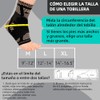 Tobilleras para Esguince 2 Pzs Compresión Ajustable (2 pcs, Medium)