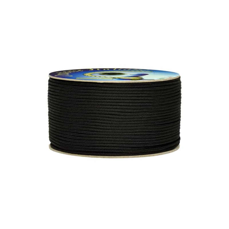 Corderie Italiane 006037019 Hobby Braid 2.0 mm 100 m Black