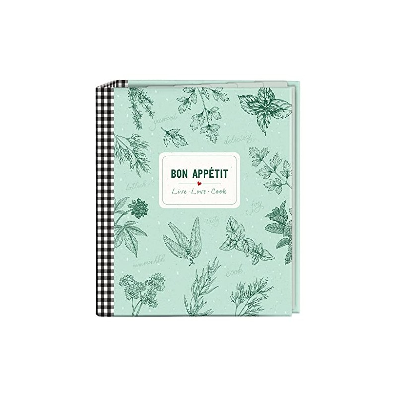 moses. ‘Bon Appétit’ Recipe Binder in DIN A5, Cook &