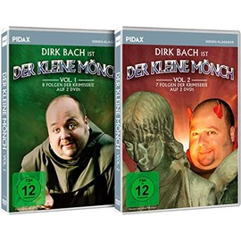 Der kleine Mönch - Krimi + Komödie - Die komplette 15-teilige deutsche Kult-Serie mit Dirck Bach auf 4 DVDs - Gesamtedition (Pidax Serien-Klassiker)