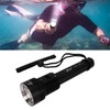 T40 Diving Flashlight Magnetron Switch Strong Light Dive Torch IPX8