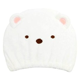 Santan Sumikko Gurashi Towel Cap 322624 Shirokuma 322624 San-X Sumikko Sea Pool Swimming Bathing Children Kids