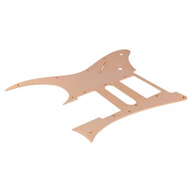 Guitar Pickguard Aluminum Alloy Anti Scratching HSH Electric Guitar Scratch Plate Pick Guard Gold