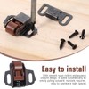 2Pack Mailbox Replacement Roller Catch Latch, Mailbox Latch Replacement Kit,