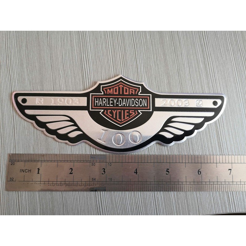 1 x Harley Emblem Badge For the 100th Anniversary Commemorative