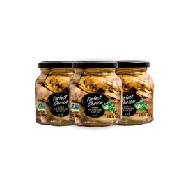 Perfect Choice Grilled Artichoke Halves in Oil - Delicious for Salads, Pizzas & More - 9.9 oz (Pack of 3)