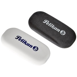 Pelikan 622613 Design Soft Eraser, 4 Different Colours and Shapes, No Selection Possible, 1 Piece