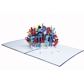 Happy Fathers Day Pop Up Card