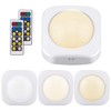 LUXSWAY Puck Lights Battery Operated, Dimmable Closet Lights, Push Lights,