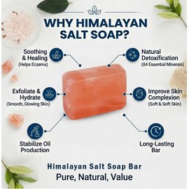 Organic Himalaya salt soap Hydrating Body Wash