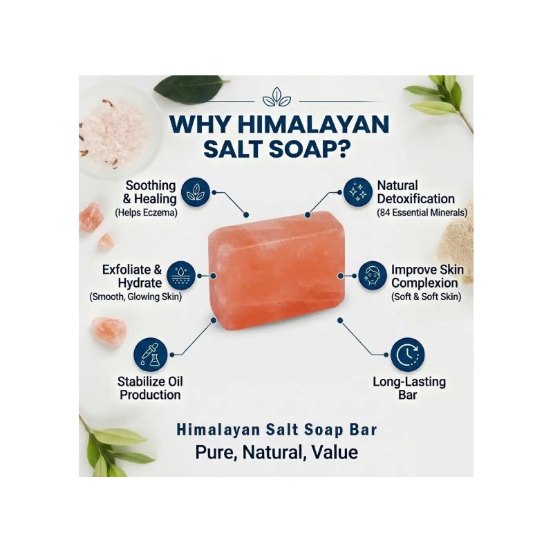 Organic Himalaya salt soap Hydrating Body Wash