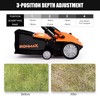 ARNOT Lawn Dethatcher & Scarifier, 2-in-1 Electric Corded Lawn Dethatcher,