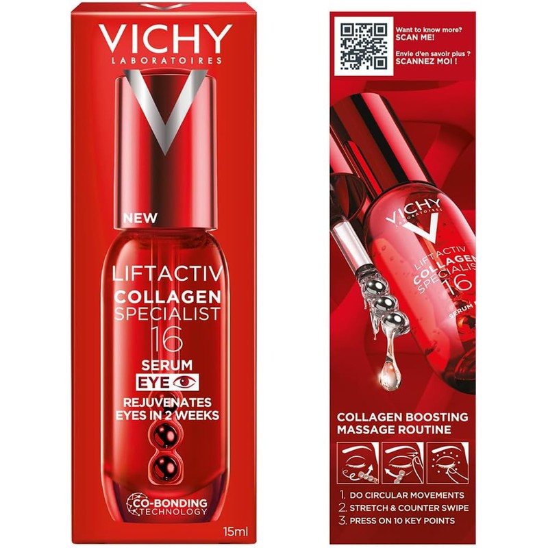 Vichy Liftactiv Collagen 16 Sérum Contorno de Ojos Dermatológico 15ml