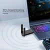 WiFi 6 Adapter AX1800M 5Ghz/2.4Ghz USB3.0 High Gain Antenna Plug