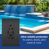 Legrand Pass & Seymour Radiant 20 Amp Hospital-Grade GFCI Wall