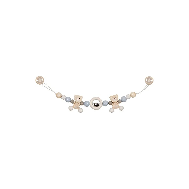 goki 65202 - Pram Chain Bear with Clips - Made