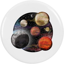 77mm 'Planeten und Universum' Pin Knopf-Abzeichen (BB00097952)