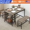 GRVEE Dining Table Set for 4 Kitchen Table Set for