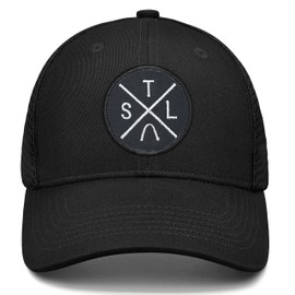 Generic STL St.louis Trucker Hat for Men & Women & Unisex Mesh Unite State City Adjustable Baseball Cap