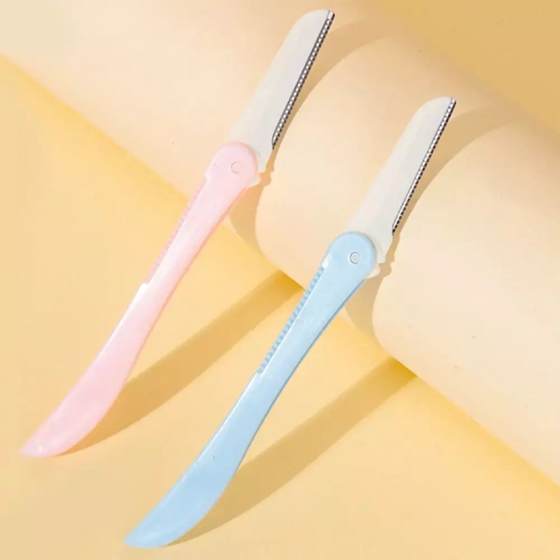 이중날 접이식 눈썹칼 남자 눈썹 정리 칼 관리 손질 제모