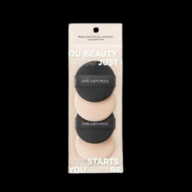 Jeongsaemmul JUNGSAEMMOOL Cushion Puff Attachment Type (4 pieces) / 정샘물 쿠션 퍼프 부착형 (4개입)