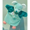 Doudou et Compagnie - DC4005 Comforter Hand Puppet Mouse Green