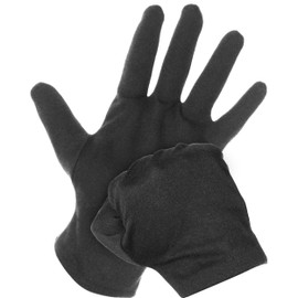 Fine Lines - Cotton Moisturising Gloves, Pack of 6 - Dermatological Cotton Gloves Against Eczema - Gloves for Hand Cream - Overnight Moisturising Dry Hand Eczema Women and Men Bedtime Sleep Gloves