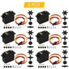 6PCS MG995 55g Servo RC Servos Digital High Speed Torque