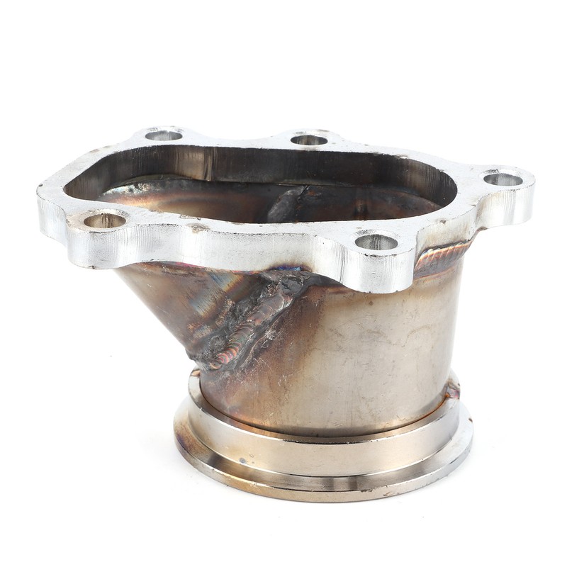 5 Bolt 2.5in Adapter Turbo Downpipe Flange Fit for GT25