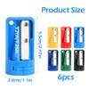 Pack of 6 Carpenters Pencil Sharpeners, 5.5 x 2.8 cm