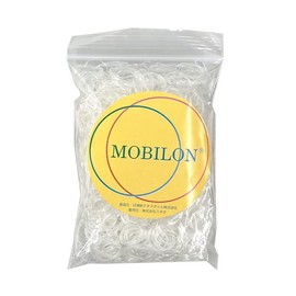 Mobilon Band, Folding Diameter 0.8 inches (20 mm), Transparent, 1.8 oz (50 g) (Approx. 2,300 pieces)