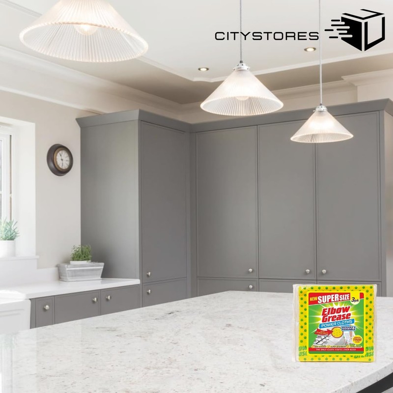 Citystores® EG All Purpose Cleaning Pads Power Cloths Scrub Dots