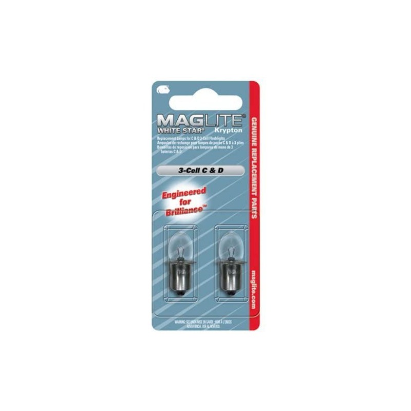 MAGLITE LWSA301 Replacement Lamp for 3-C Cell/D-Cell Flashlight