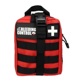 School Health - Basic Individual Bleeding Control Kit, Survival Kit for Emergency Trauma | First Aid Kit for Emergencies (Bleeding Control Kit - Molle Bag)