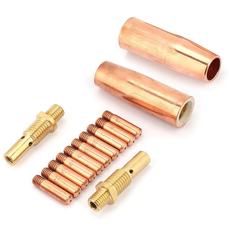 14 pcs/set Nozzle Diffuser Tip Kit for Tweco MIG Welding