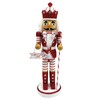Santa's Workshop 14" Candy Cane King Nutcracker