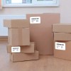 GREENCYCLE 8Rolls 2-3/7"x4" Permananet Frame Shipping Label DK-1202 For Brother