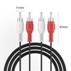 JAMEGA - 0.5 m RCA Audio Cable Stereo 3.5 mm