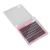 D Extension Eyelashes, D Lash Extensions 14mm 84 Clusters Dense