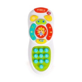 Moni Children's Music Phone Smart Remote YL5047 Buttons, Music, Light Effects, Colours: White